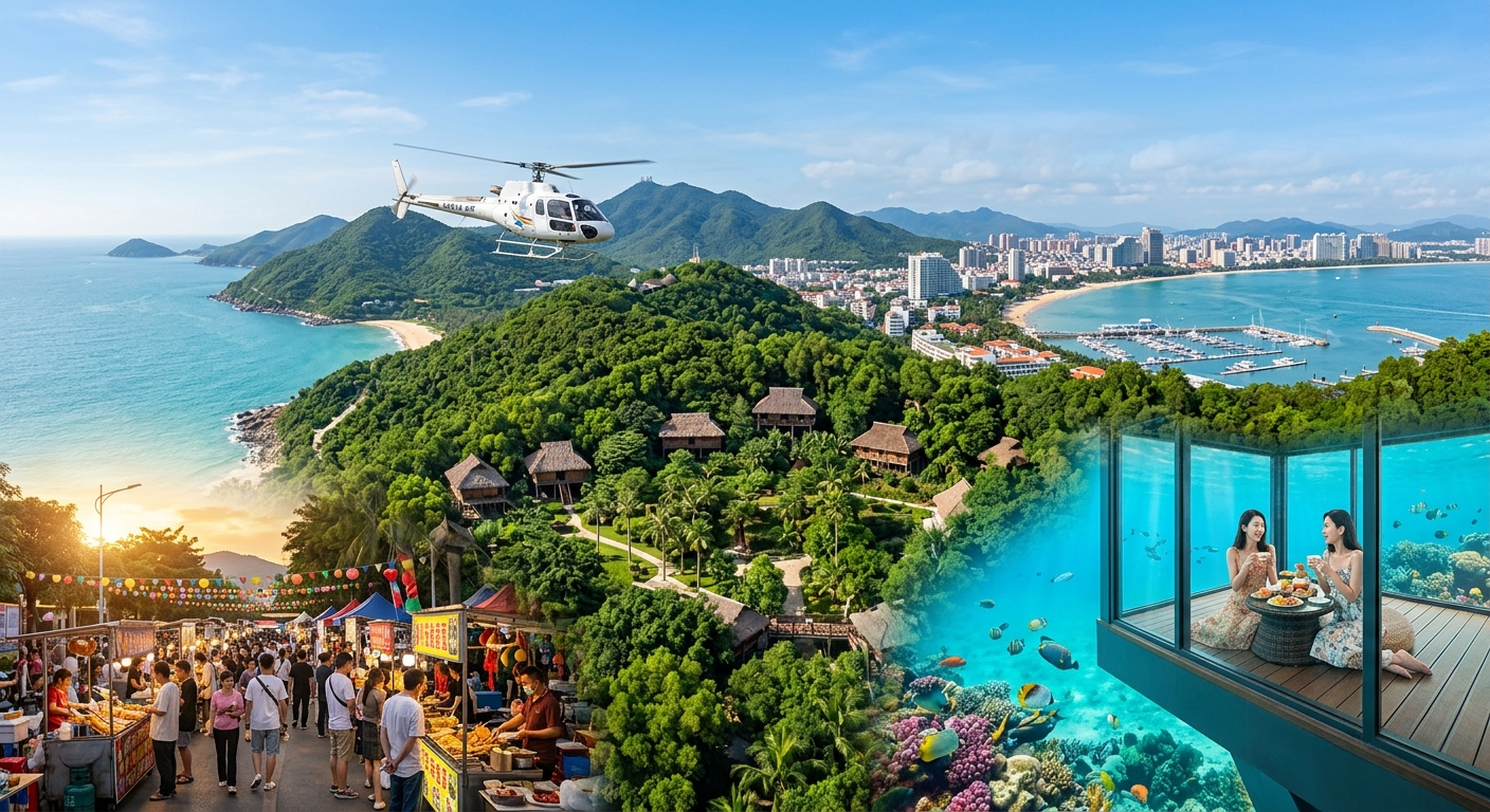 三亚海陆空体验