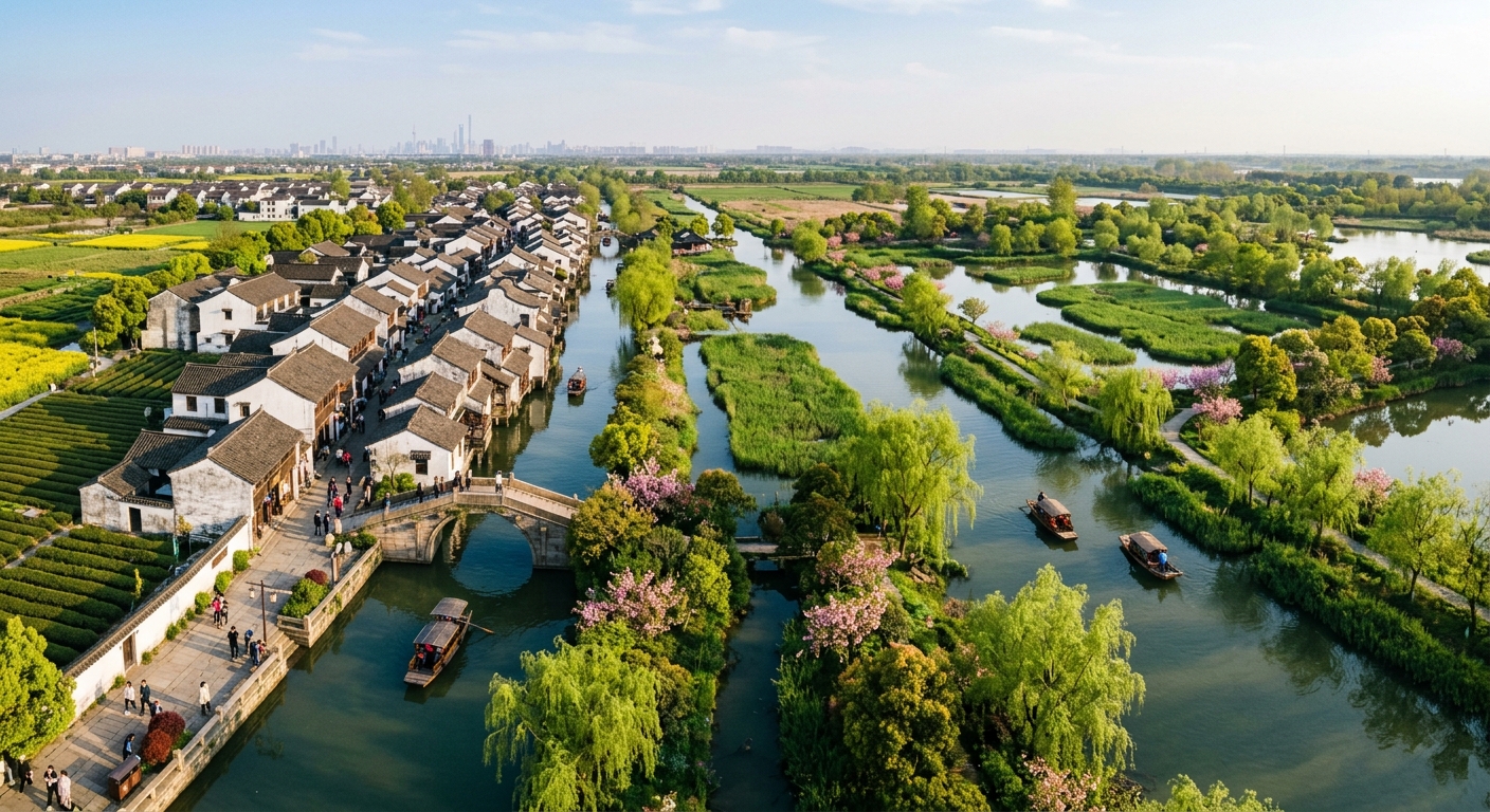 杭州 🚃 乌镇 🚃 上海