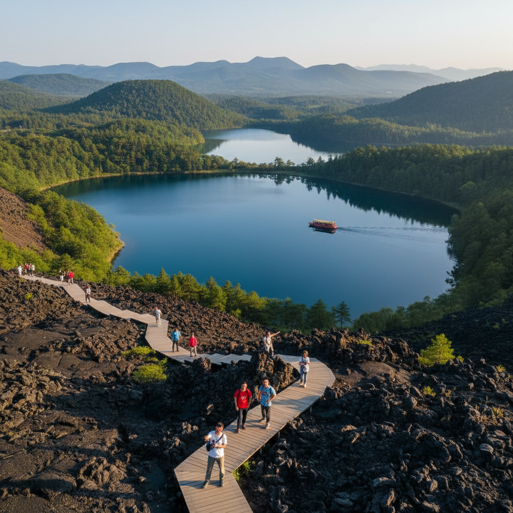 五大连池 🚃 黑河