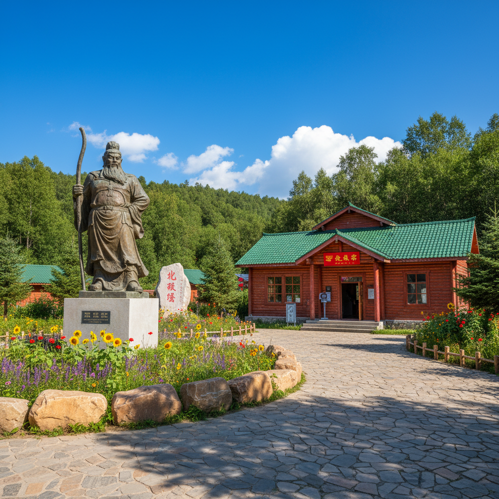 漠河(约1H)北极村 (寻北之旅：最北邮局、七星广场、北垂哨所、神州北极、金鸡之冠)