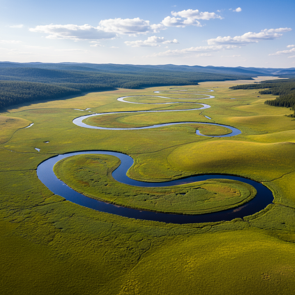 根河(约2H)额尔古纳湿地(约1.5H)莫尔格勒河景区-海拉尔