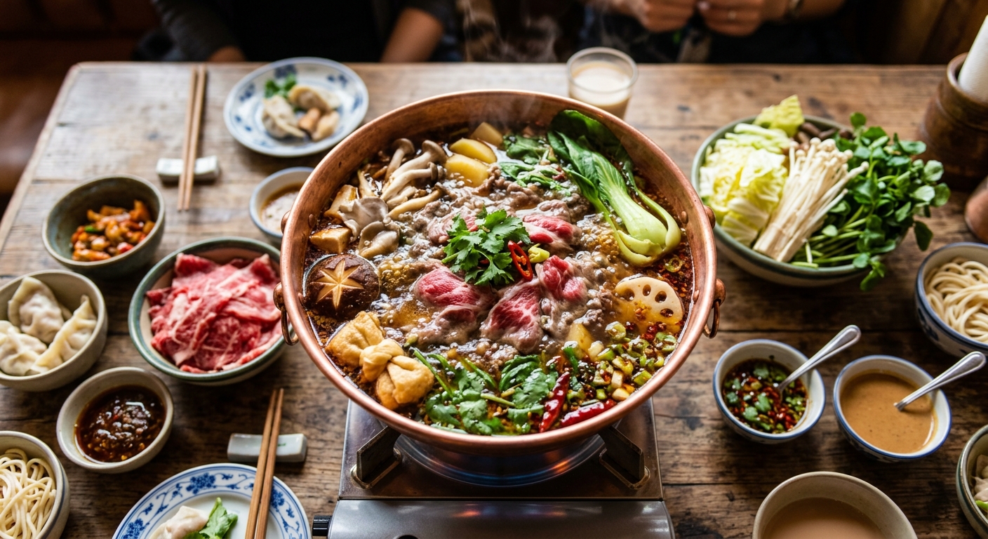 藏式牦牛肉火锅