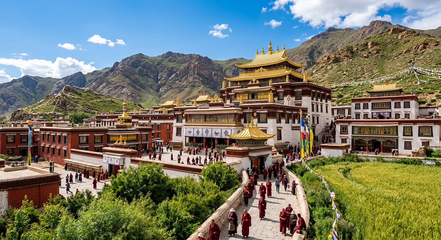 日喀则 🚃 扎什伦布寺 🚃 拉萨