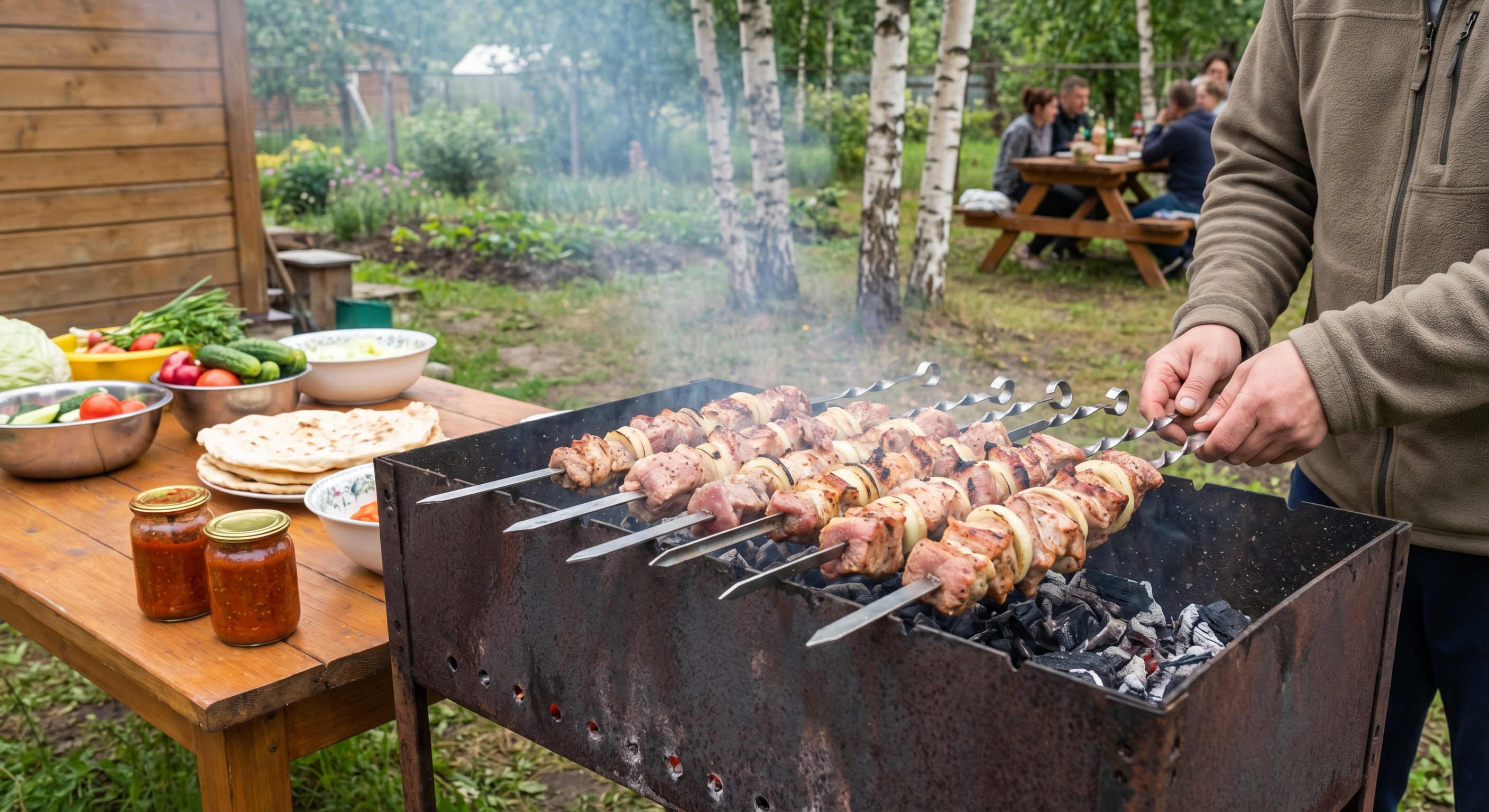 家访烤肉+伏特加